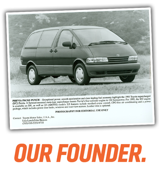 Illustration for article titled Toyota Should Have Made The Mid-Engined Previa Into Its Own Amazing Brand